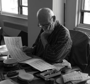 "Studying Bach", Bill Hayes' photograph of his late partner, medical author Oliver Sacks, in August 2015.