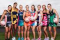 On the verge of something massive: The team captain at Super Netball's launch.