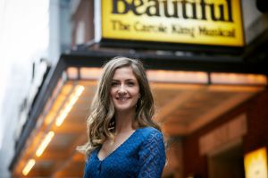 Beautiful role: Esther Hannaford will play Carole King in the Australian premiere of the hit Broadway musical.