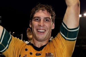 (FILE PHOTO) Former Australia Rugby Player Dan Vickerman Dies At 37. TWICKENHAM, UNITED KINGDOM - NOVEMBER 27: Daniel ...