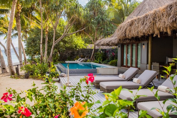 Kokomo Island Fiji, five-star barefoot luxury resort.