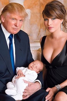 Donald Trump and Melania Knauss named their son Barron when he was born in 2006.