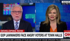 Marsha Blackburn Claims Her Town Hall Was Filled With Outsiders