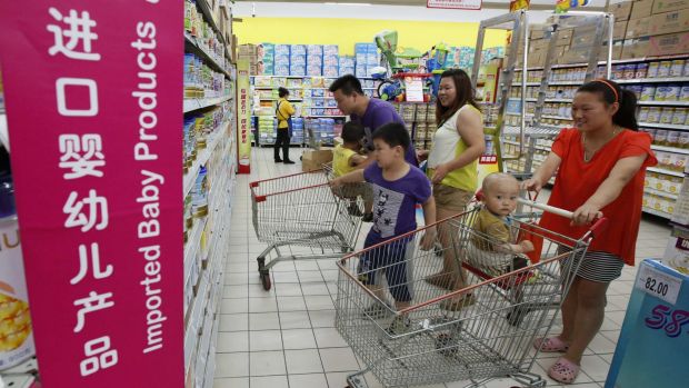 China has introduced a new law limiting the number of brands an infant formula manufacturer can sell to three.