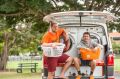 Lucas Patchett and Nicholas Marchesi's mobile laundry service attracted $1.47 million in donations and reported a profit ...
