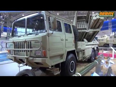 SR5 SR-5 122mm 220 mm guided MLRS multiple launch rocket system China Chinese army live firing