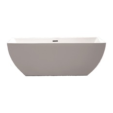 VANITY ART - Vanity Art Free Standing Acrylic Bathtub, Small - Bathtubs