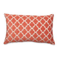 Pillow Perfect, Inc. - Keaton Santa Fe Throw Pillow, Orange - Decorative Pillows