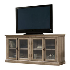 Sauder - Barrister Lane Storage Credenza, Salt Oak - Media Storage