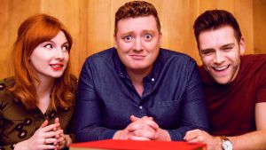 Alice Levine, Jamie Morton and James Cooper will bring their podcast <i>My Dad Wrote A Porno</i> to Australia for a ...