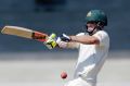 Australia's Mitchell Marsh was dismissed for just four runs on the opening day of the first Test in Pune.