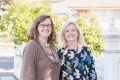 Occupational therapist Melissa Bryan (left) with business partner and clinical psychologist Annabelle Griffin (right).