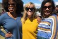 Oprah, Reese Witherspoon and Mindy Kaling in New Zealand.