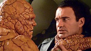 Julian McMahon and Michael Chklis in Fantastic Four II. To make it in Hollywood, persistence is crucial, says McMahon.