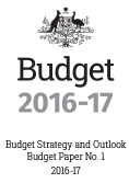 Budget Paper No. 1: Budget Strategy and Outlook