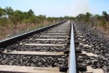 Rail line near Mataranka, Northern Territory