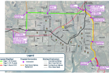 Map of proposed Mackay ring-road.