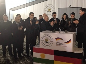 THW constructs two logistic centres in Erbil and Duhok for JCC 