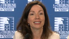 Course bloquiste&nbsp;: Martine Ouellet croise le fer avec le PLQ