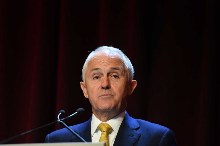 Malcolm Turnbull speaks at the Australia-Canada Economic Leadership Forum.