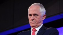 Malcolm Turnbull frowning