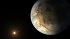 Planet Kepler-186f in habitable zone of star