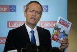 Bill Shorten with Labor's economic plan.