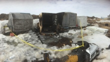 Iqaluit shack fire