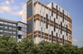 Artist impression of the new 522-room student accommodation facility to be built as part of the Pemulwuy Project at The ...