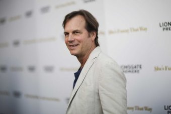 Actor Bill Paxton poses at the premiere of a film in Los Angeles.