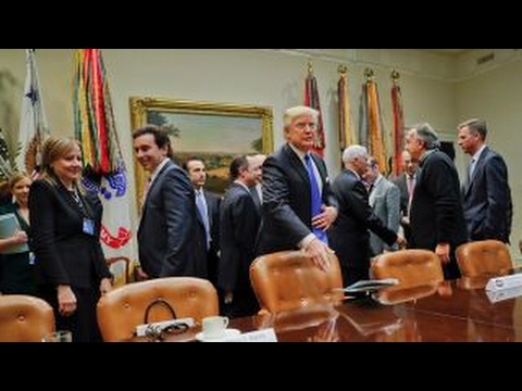 Top automaker execs meet with President Trump