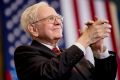 Berkshire Hathaway Chairman and CEO Warren Buffett says spending excess cash on buying back shares is a great way to use ...