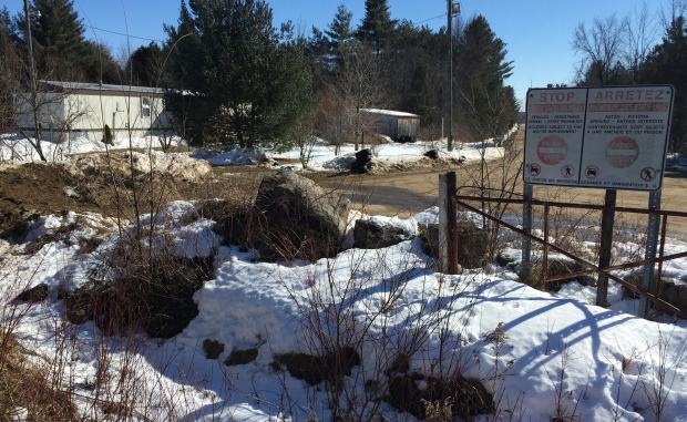 Canada US Border Roxham Road