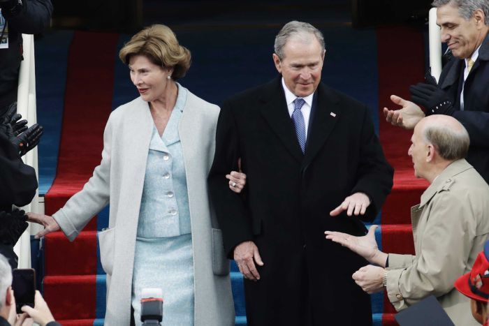 George and Laura Bush