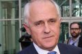 Malcolm Turnbull announced he intends to challenge Prime Minister Abbott at Parliament House in Canberra on Monday 14 ...