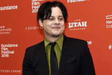 FILE - This Jan. 28, 2016 file photo shows musician Jack White, an executive producer of "American Epic," at the premiere of the four-part PBS music documentary series at the 2016 Sundance Film Festival in Park City, Utah. White returns to his hometown of Detroit this weekend for the opening of a vinyl record pressing plant at his Third Man Records store, which he opened two years ago in a neighborhood that has been undergoing a revitalization since the city emerged from bankruptcy. (Photo by Chris Pizzello/Invision/AP, File)
