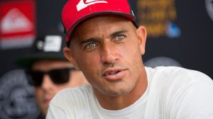 Controversial comments: Surfing champion Kelly Slater.