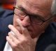 Prime Minister Malcolm Turnbull during a suspension of standing orders at Parliament House in Canberra on Monday 27 ...