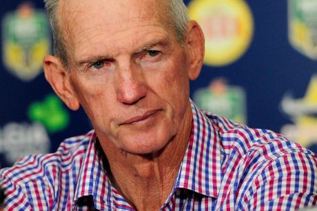 Under fire: Broncos coach Wayne Bennett.