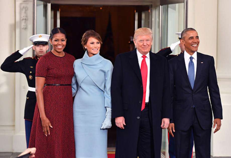 President Obama had a 68 percent approval rating, with only 12 percent disapproving, in post-inaugural 2009 Gallup survey.  President Trump gets far lower approval, at 45 percent, with 45 percent registering disapproval.  / 2017 Getty Images