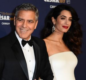 George Clooney can't stop gushing about his impending parenthood.