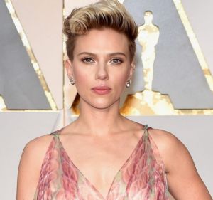 Scarlett Johansson at the Oscars on Sunday in Hollywood.