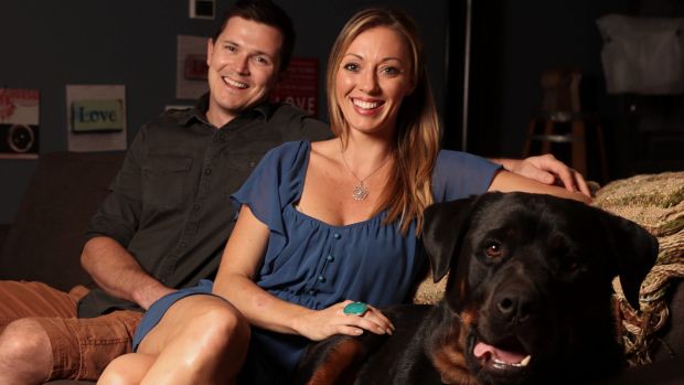 After confronting her past, Ms Gibson now lives in Canberra with supportive partner Andrew and their dog Max.