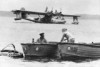 RAAF boats with landed Catalina