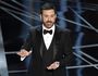 Host Jimmy Kimmel speaks at the Oscars on Sunday, Feb. 26, 2017, at the Dolby Theatre in Los Angeles.