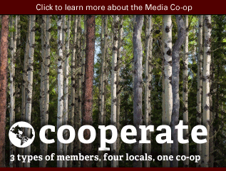 Things the Media Co-op does: Cooperate