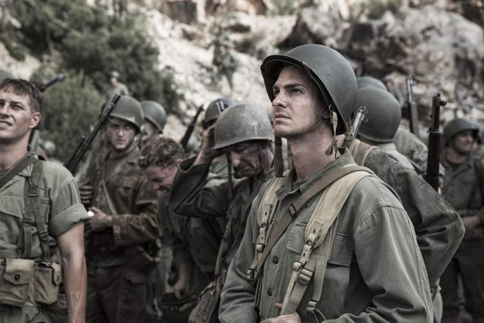 Andrew Garfield in Hacksaw Ridge