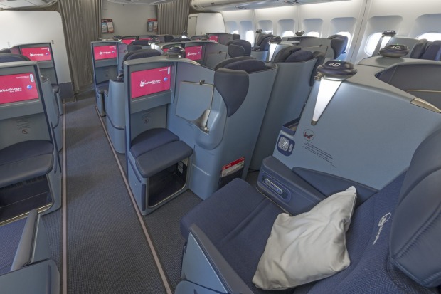 Air Berlin A330 business class.