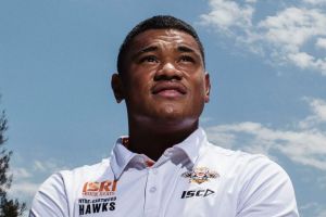 Debut Tiger: Moses Suli will run out against South Sydney on Friday night.