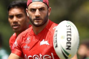 Keeping focused: Robbie Farah.